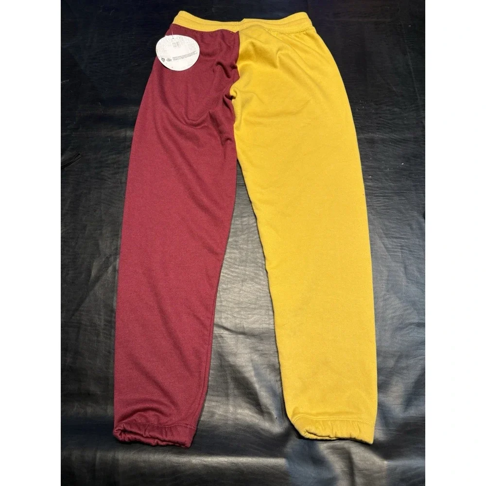 New Harry Potter Gryffindor Quidditch Jogger Pajama‎ Pants Kids Small Unisex